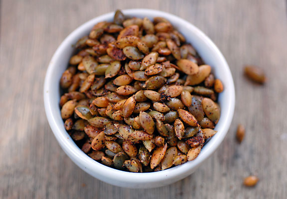 toasted pumpkin seeds