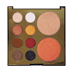 Mixed metals gold eye shadow palette. Image taken from Profusion website