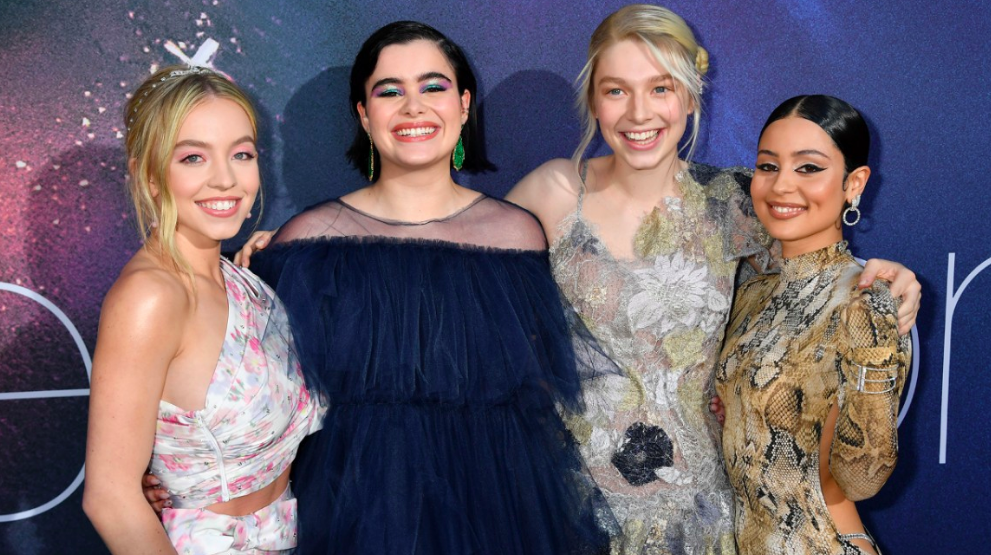 Euphoria girl cast at premiere. Image from pinterest.