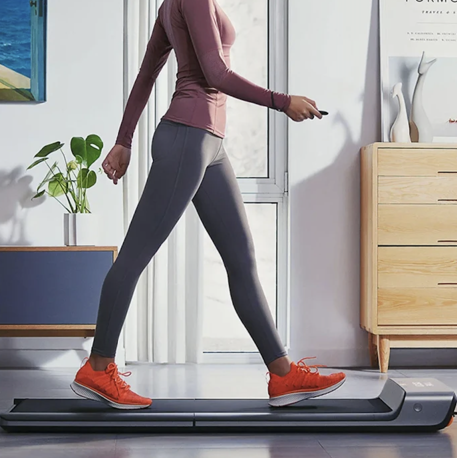 girl on treadmill 