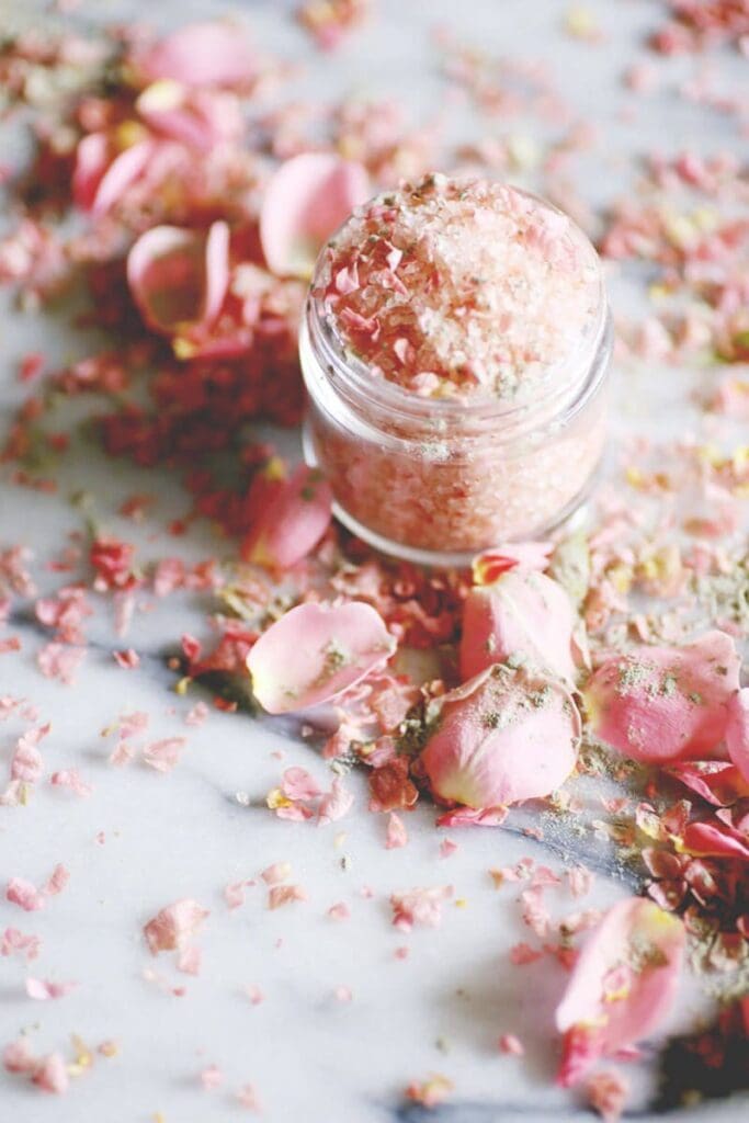 Rose Petal Bath Salts