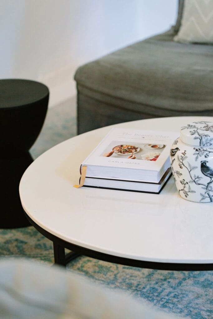 The overall style is one of relaxed beach house - think India Hicks