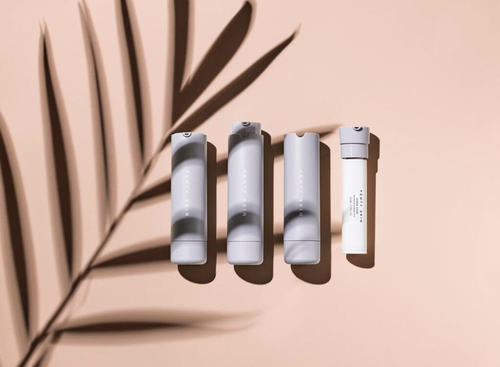 refillable beauty packaging Fenty beauty