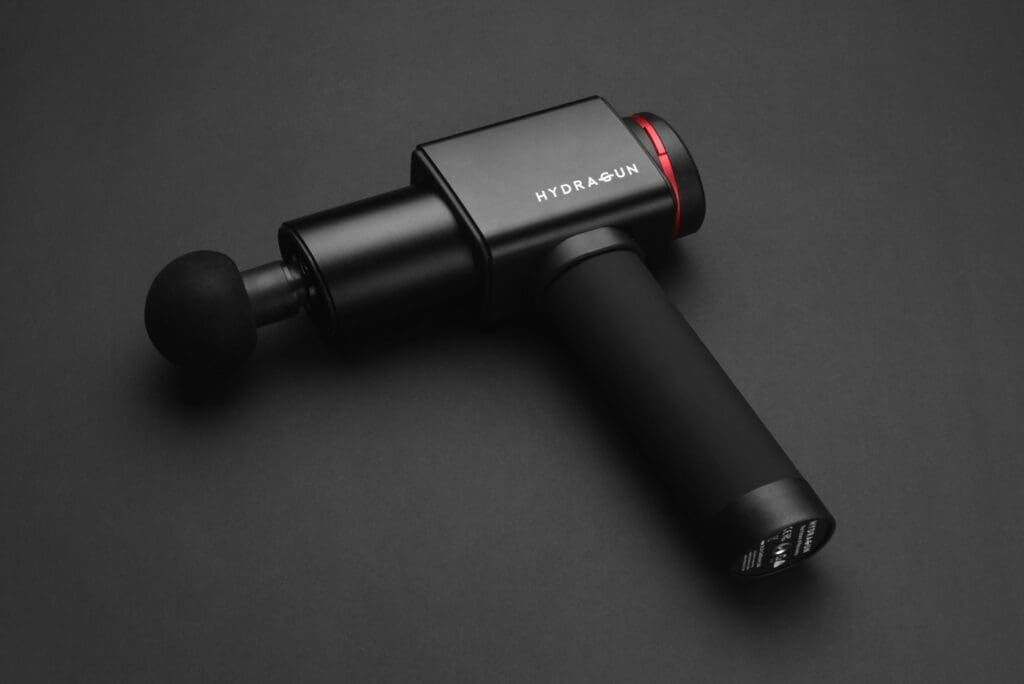 The Hydragun Massage Gun.