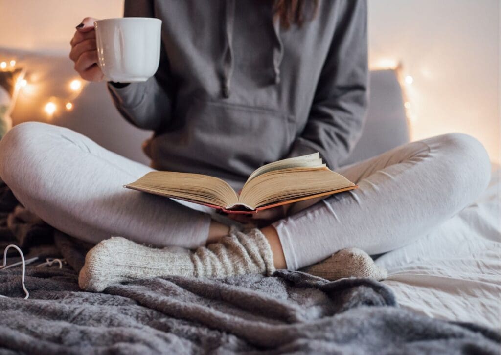switch off the phone and read at night instead
