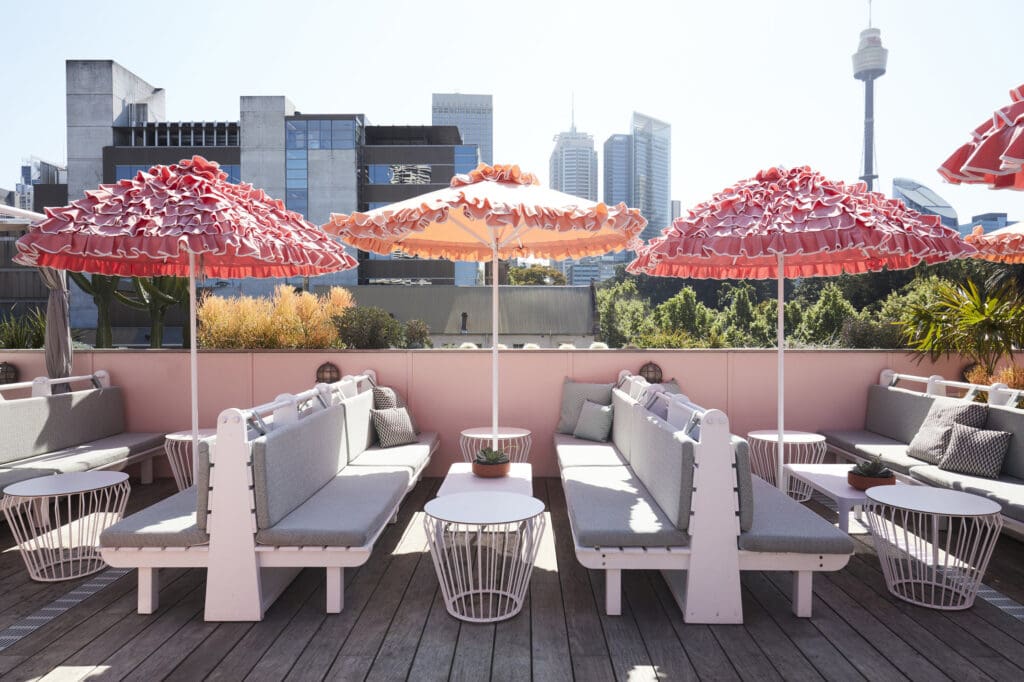 rooftop bar in city of Sydney, Slims rooftop 