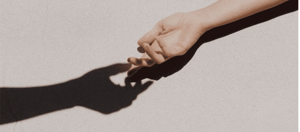 Hand touching shadow of hand - bed shaking advice