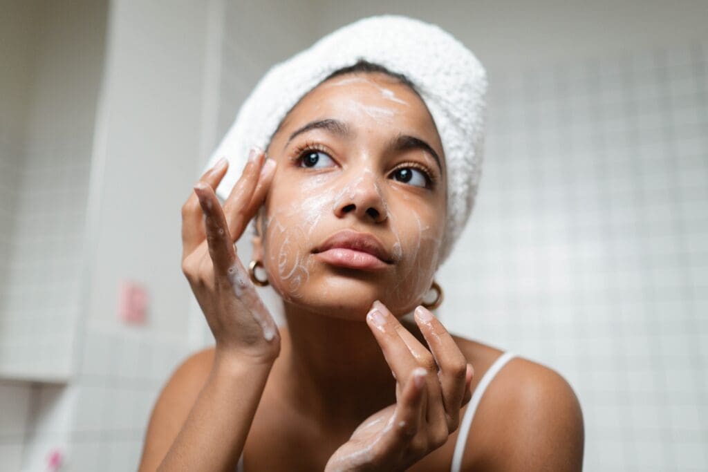 using the right face wash for your skin type