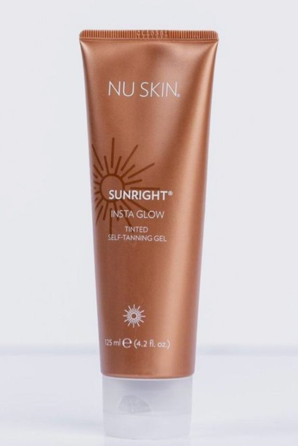 self tan nu skin tanning gel