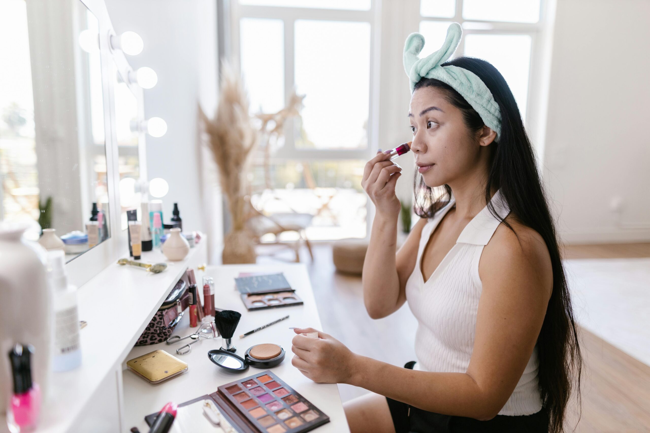 Personality type beauty routine