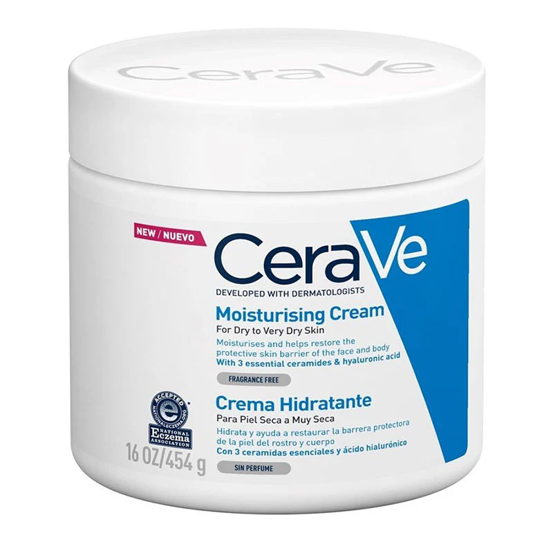 CeraVe Moisturising Cream skincare vision board