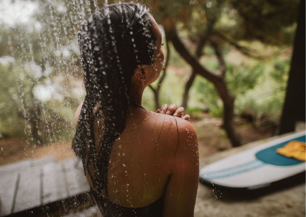 your shower water could be harming your skin and hair